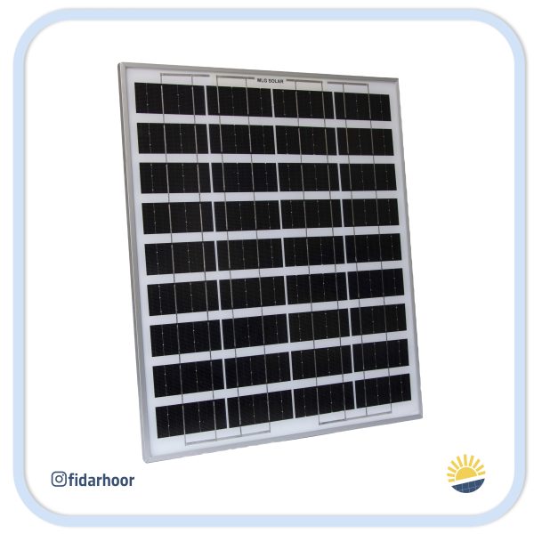 پنل 10 وات مونوکریستال RESTAR SOLAR